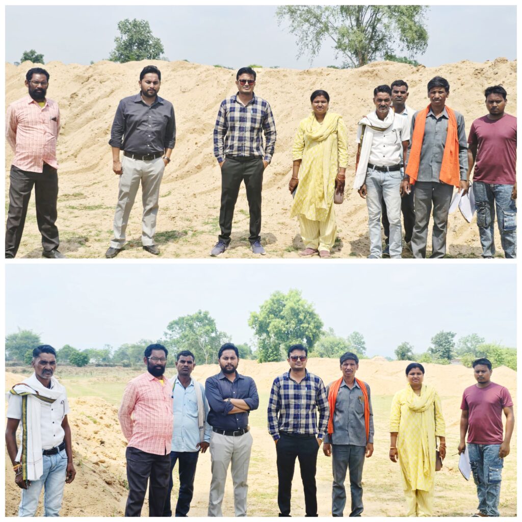 Illegal Mining : हजार से ज्यादा रेत जब्त 
