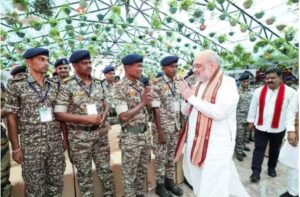 Anti-Naxal Operation : केंद्रीय गृहमंत्री शाह ने सुरक्षाबलों के जवानों से किया संवाद, 