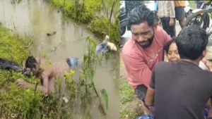Canal body found : सरपंच के बेटे