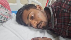 घायल युवक