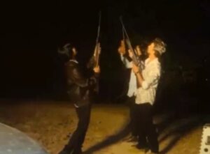 एयर गन से फायरिंग के साथ बनाई गई एक रील सोशल मीडिया पर वायरल हो गई थी।